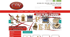 Desktop Screenshot of cavmt.com.br