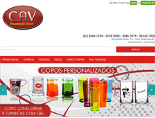 Tablet Screenshot of cavmt.com.br